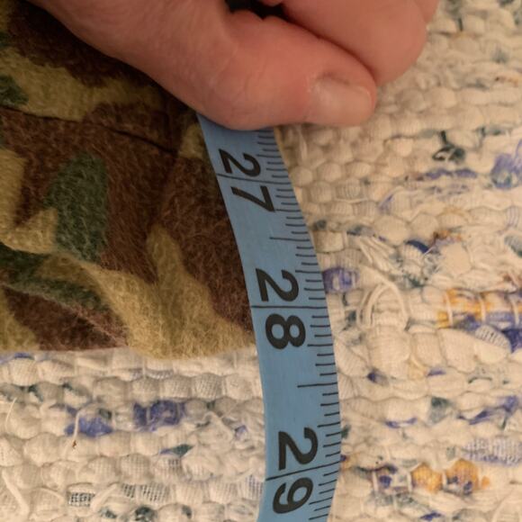 VINTAGE CAMOUFLAGE CAMO FLANNEL PAJAMAS S - Picture 4 of 6